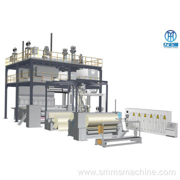 SS 1.6m pp spunbond nonwoven fabric making machine